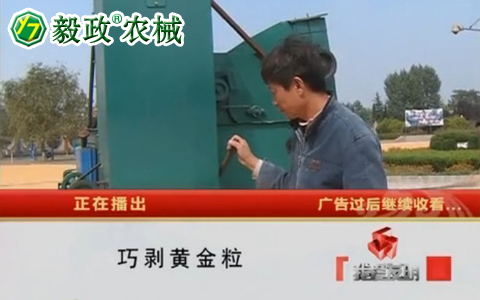 中央電視臺10套《我愛發(fā)明》之“巧剝黃金?！蹦ЯΠl(fā)明秀